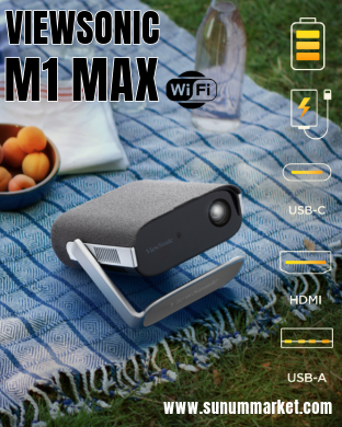 ViewSonic M1 Max Ta��nabilir Bataryal� Projeksiyon